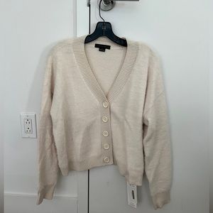 Sanctuary clothing fuzzy cropped cardigan